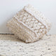 24''x24''x8'' Moroccan Pouf Wedding Blanket pouf KP050