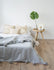 moroccan pom blanket gray