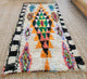 20% OFF 6'7"x3'7" Vintage Boucherouite  Rug