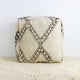 24''x24''x8'' Vintage Moroccan pouf