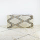 48''x24''x8'' Vintage Moroccan pouf