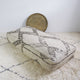 48''x24''x8'' Vintage Moroccan pouf