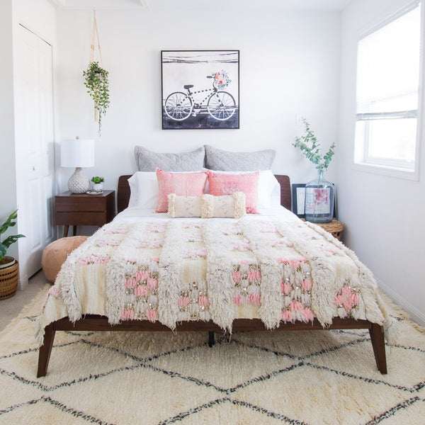 Vintage Moroccan Wedding blanket