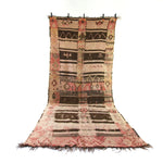 9'4"x4'5" Vintage Moroccan Boujad Rug
