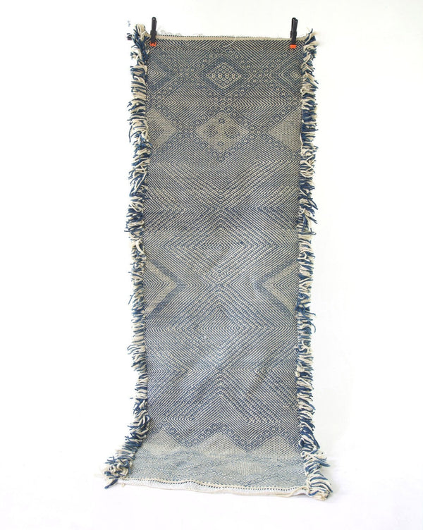 7'1" x 2'6" Vintage Moroccan Zanafi Rug